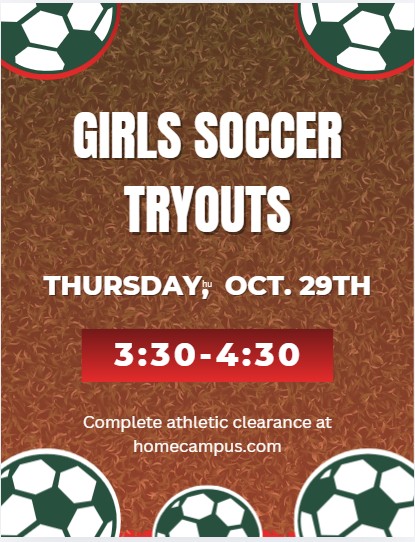 girls soccer tryouts